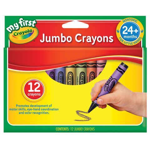 Crayola - My First Jumbo Crayons 12 pk