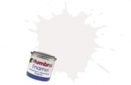 Humbrol 14ml Enamel Paint Matt - #34 White