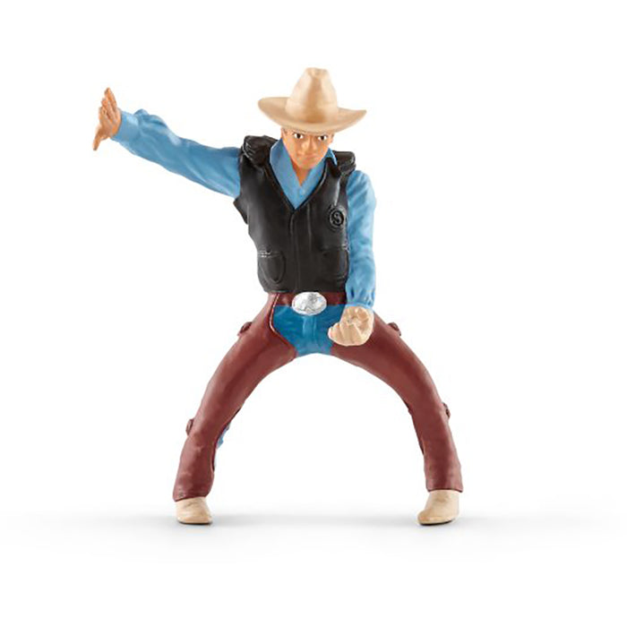 Schleich - Saddle Bronc Riding with Cowboy