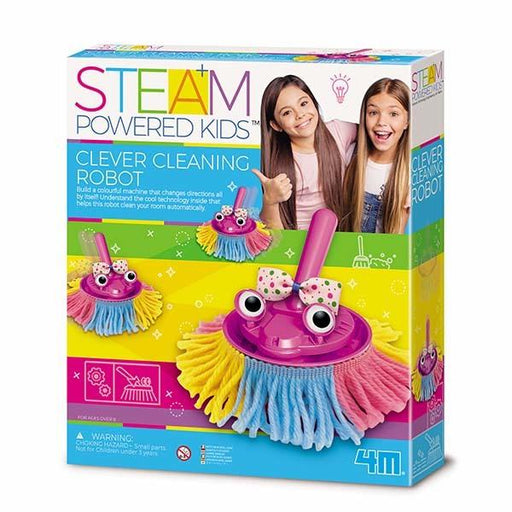 4M Steam Powered Kids - Clever Cleaning Robot