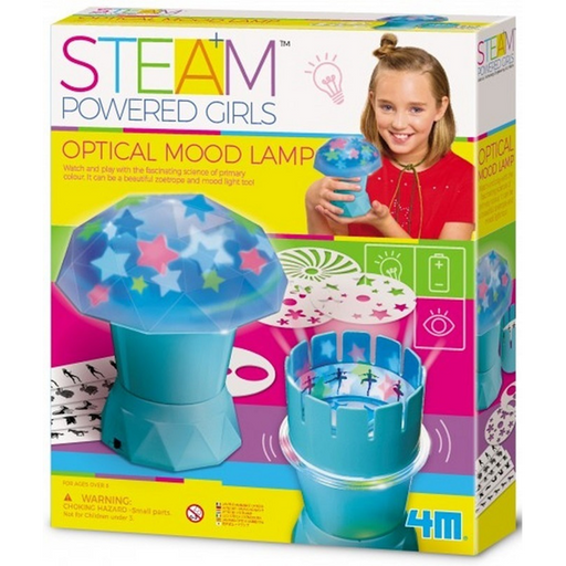 4M Steam Powered Girls - Optical Mood Lamp
