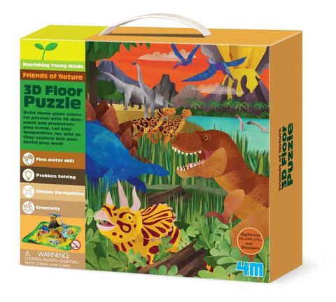 4M Thinking Kits - Friends of Nature - Dinosaur 3D Puzzle