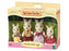 Sylvanian Families - Chocolate Rabbit Family