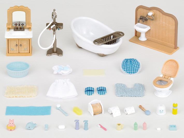 Sylvanian Families - Country Bathroom Set