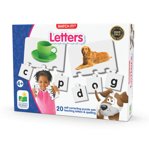 The Learning Journey - Match It! Game Letters