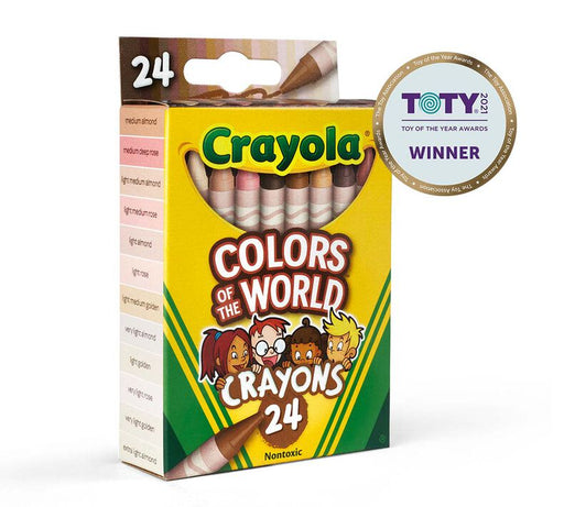 Crayola - Colors of the World Crayons 24pk