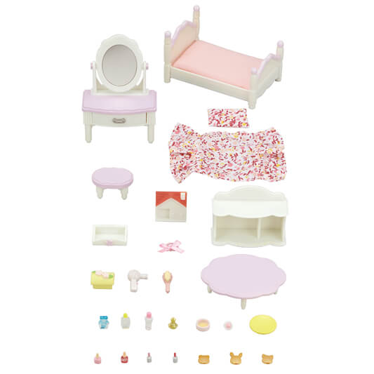 Sylvanian Families - Bedroom & Vanity Set