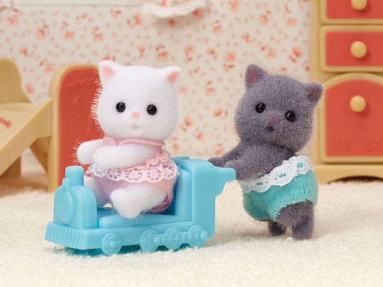 Sylvanian Families - Persian Cat Twins