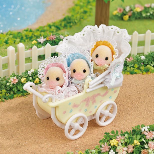 Sylvanian Families - Darling Ducklings Baby Carriage