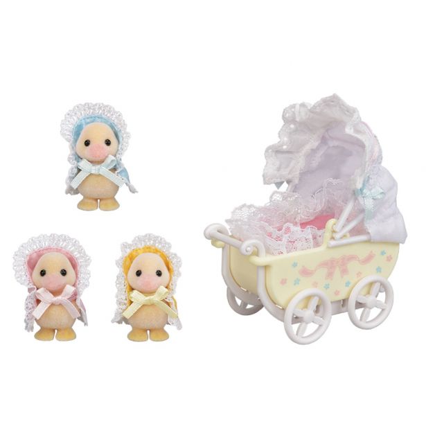 Sylvanian Families - Darling Ducklings Baby Carriage