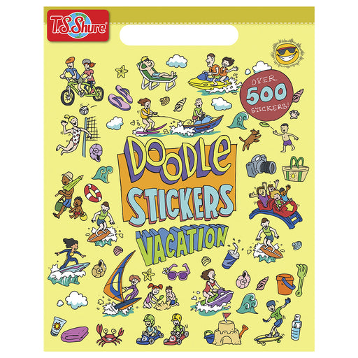 T.S.Shure: Stickers Book - Vacation Doodle