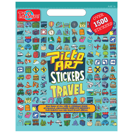 T.S.Shure: Stickers Book - Picto-Art Travel