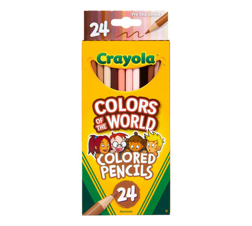 Crayola - Colors of the World Pencils 24pk