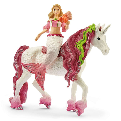 Schleich - Bayala: Mermaid Feya Riding Unicorn