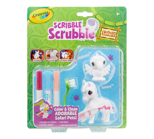 Crayola Scribble Scrubbie - Safari Set (Makena & Amara)