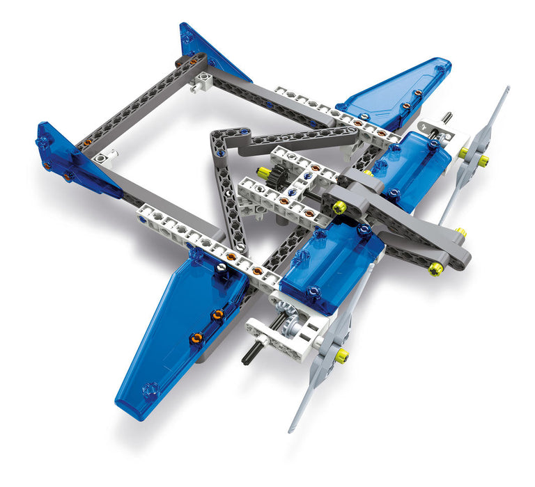 Clementoni Science & Play - BUILD Mechanics Aeroplanes and Helicopters