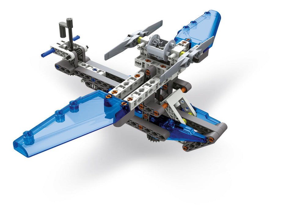 Clementoni Science & Play - BUILD Mechanics Aeroplanes and Helicopters