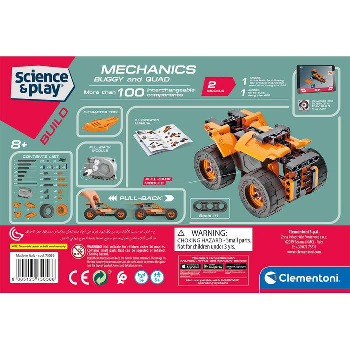 Clementoni Mechanics Build - Buggy and Quad