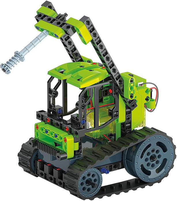 Clementoni Science & Play - BUILD Mechanics Crawler Tractor
