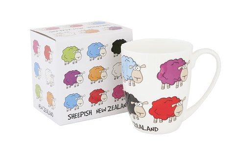 NZ Coffee Mug - Bone China - Sheepish