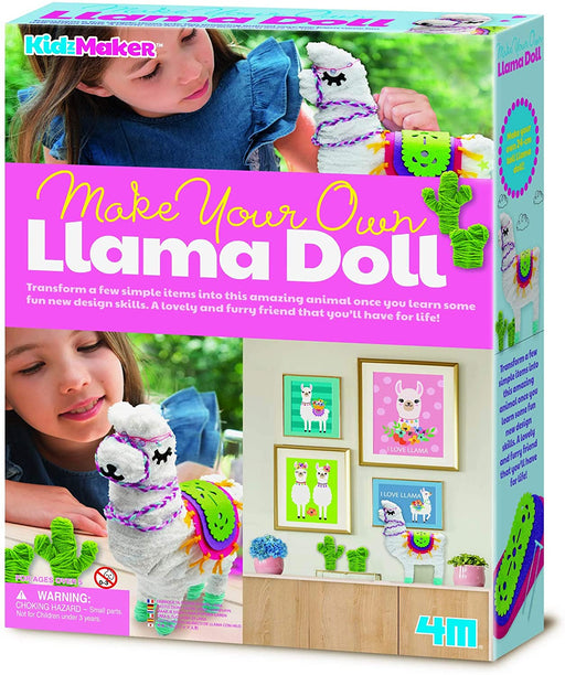 4M KidzMaker - Make Your Own Llama Doll