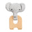Petit Collage - Little Elephant Organic Teether