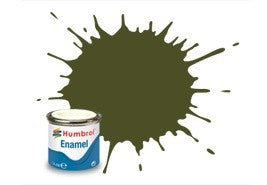 Humbrol 14ml Enamel Paint Matt - #155 Olive Drab