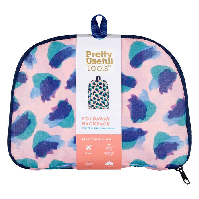 Pretty Useful Tool - Foldaway Back Pack Camo Coral