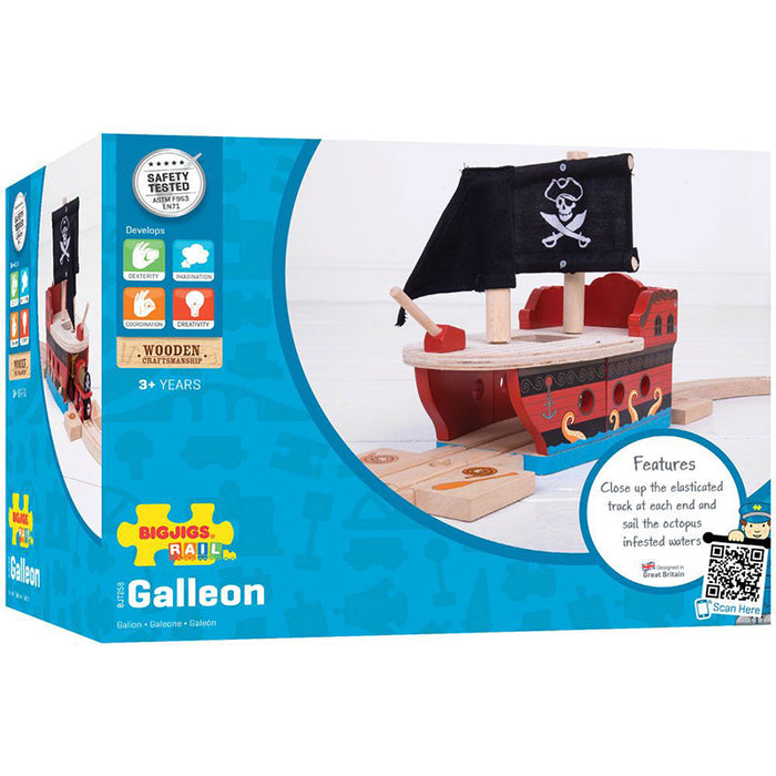 Bigjigs Rail: Pirate Galleon