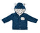 Kiwi & Friends - Baby Sherpa Hoodie (0) Navy 6-12 months