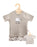 Kiwi & Friends - 2-pk Tees Cocoa/Cream – Kiwi & Sheep (2) 18-24 mths