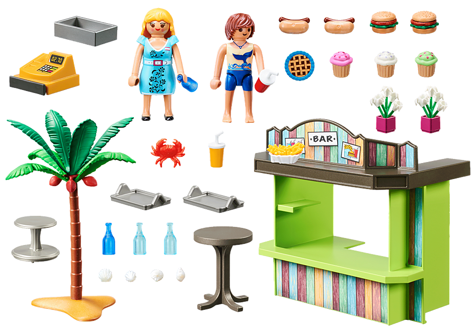 Playmobil 70437 - Family Fun - Beach Snack Bar