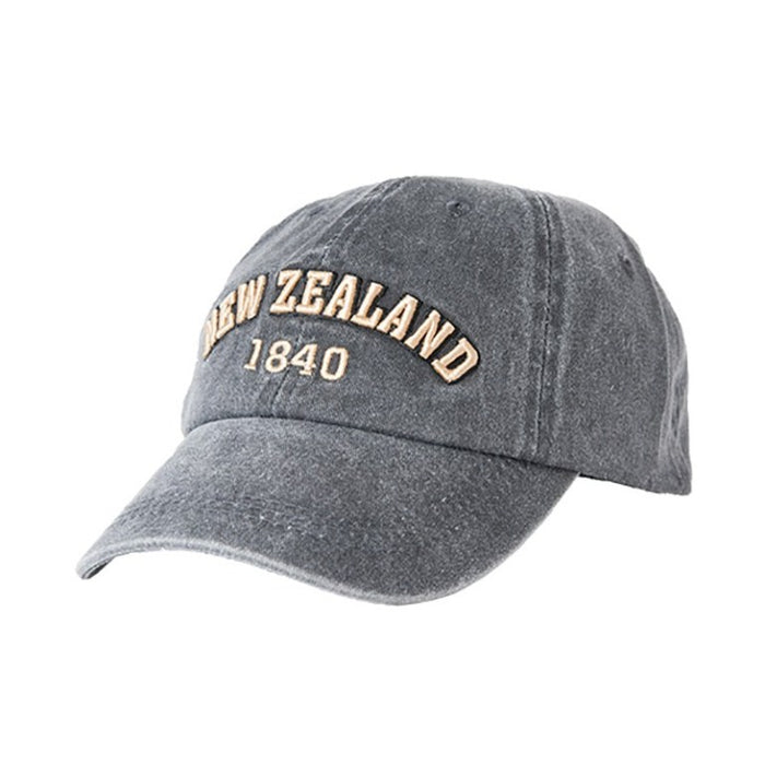 Kiwi Silver Cap  - Grey NZ 1840