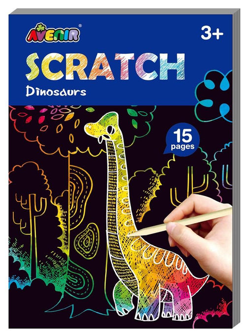 Avenir: Scratch Mini Book Dinosaurs