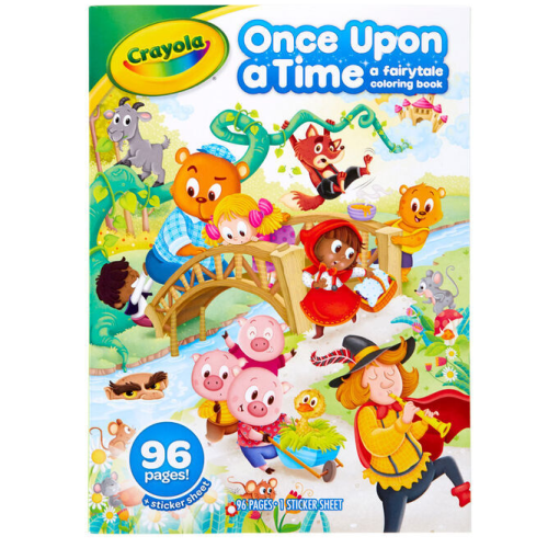 Crayola - Colouring Book - Once Upon a Time a fairytale