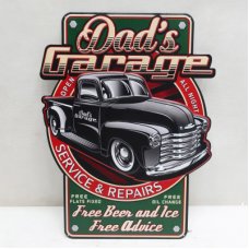 Man Cave - Dad's Garage Sign