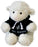 Kiwi & Friends - Sitting Sheep with Black Jacket 24 cm