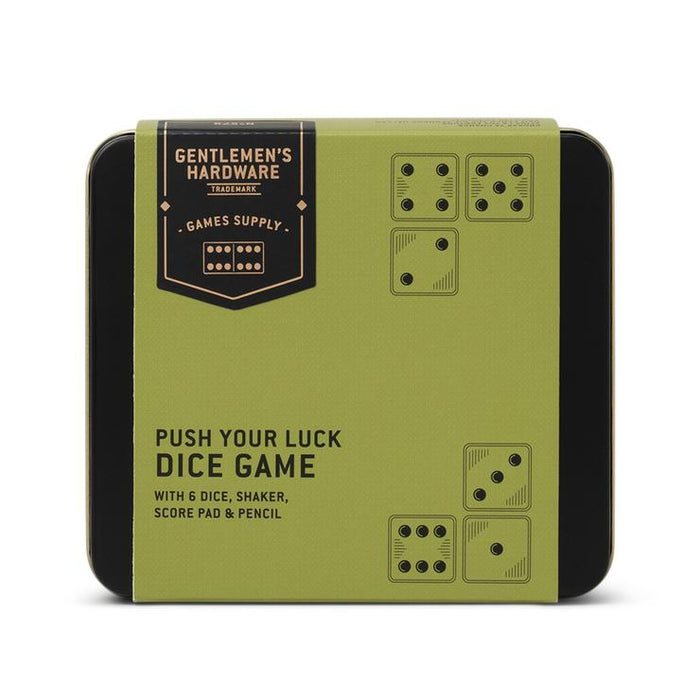 Gentlemen's Hardware: Push Your Luck Dice Game