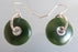 Mana NZ - Greenstone Drop Earrings Doughnut GSE1023