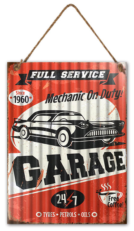 Posh Garage Signs - Full Service Garage
