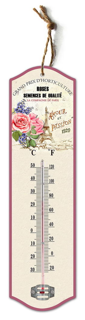 Posh Thermometer - Roses
