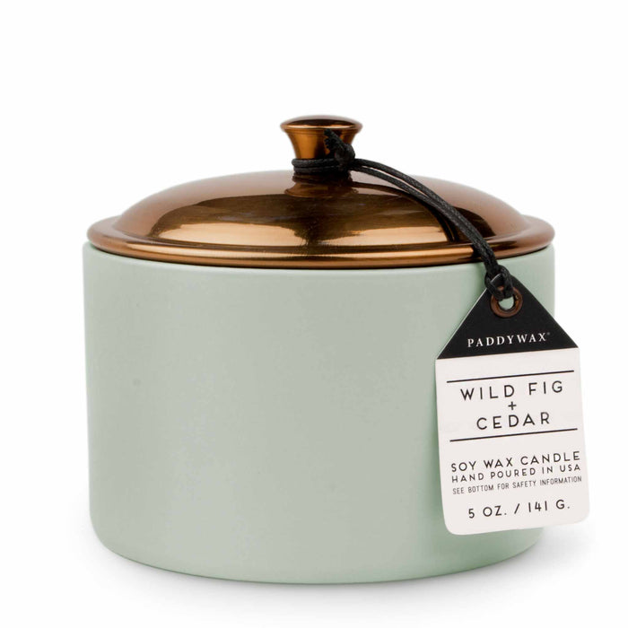Paddywax: Hygge Soy Wax Candle - Wild Fig & Cedar