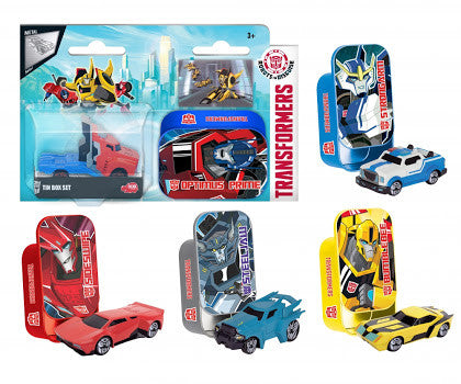 Transformers - Die Cast Tin Box Set