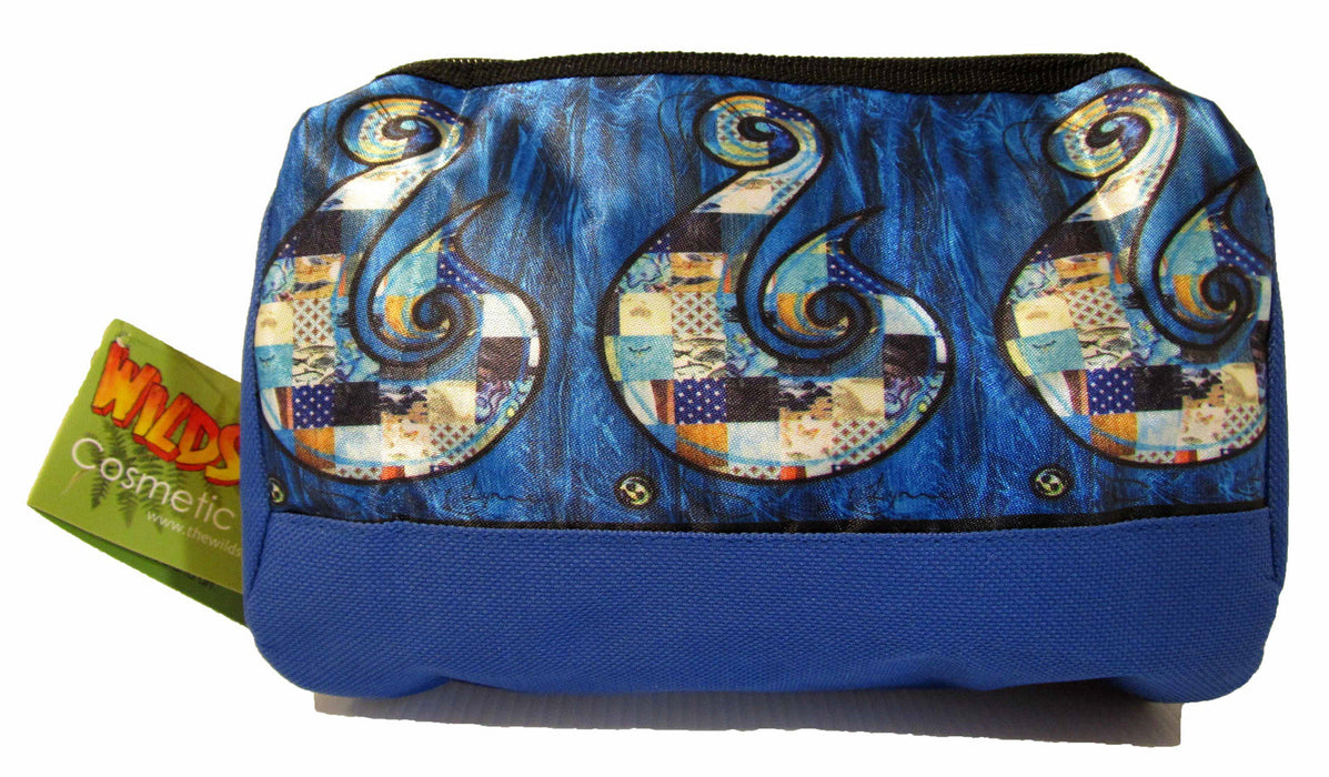 Wildside - Blue Hei Matua Cosmetic Bag