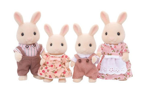 Sylvanian Families - Buttermilk Milk Rabbit Family