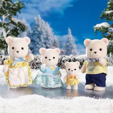 Sylvanian Families - Polar Bear Family