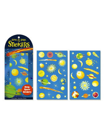 Peaceable Kingdom - Stickers - Glowing Deep Space