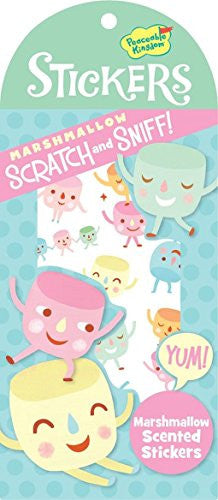 Peaceable Kingdom - Stickers - Marshmallow Sugar Scented