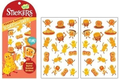 Peaceable Kingdom - Stickers - Peanut Butter Scented