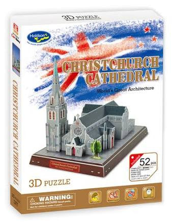 CubicFun 3D Puzzle - Christchurch Cathedral